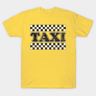 Taxi Retro TV Show Fan Art T-Shirt